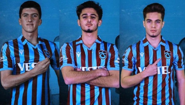 Ve Trabzonspor 3 isme daha imzayı attırdı!